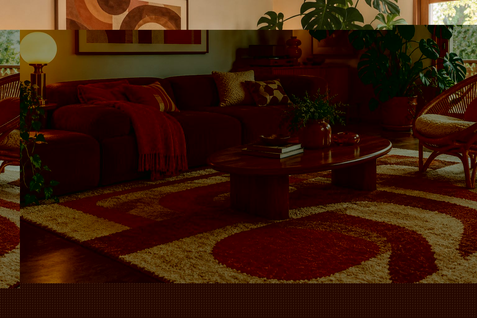 17 70s Living Room Decor Ideas with Earthy Color
