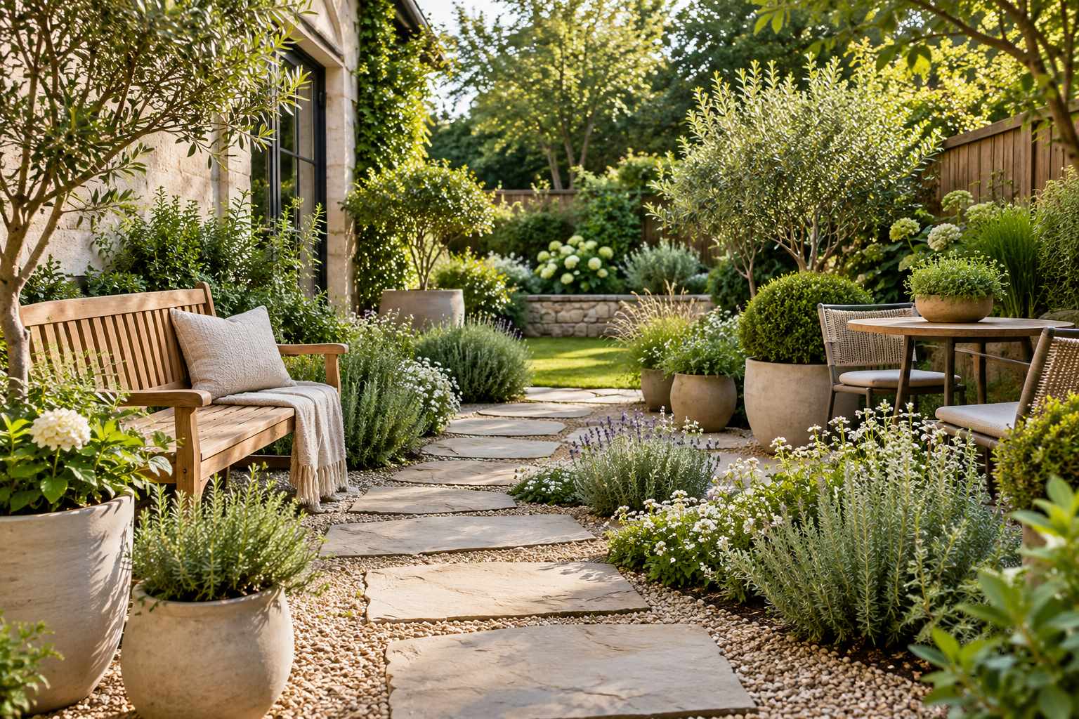 17 Aesthetic Garden Ideas for a Calm Outdoor Layout
