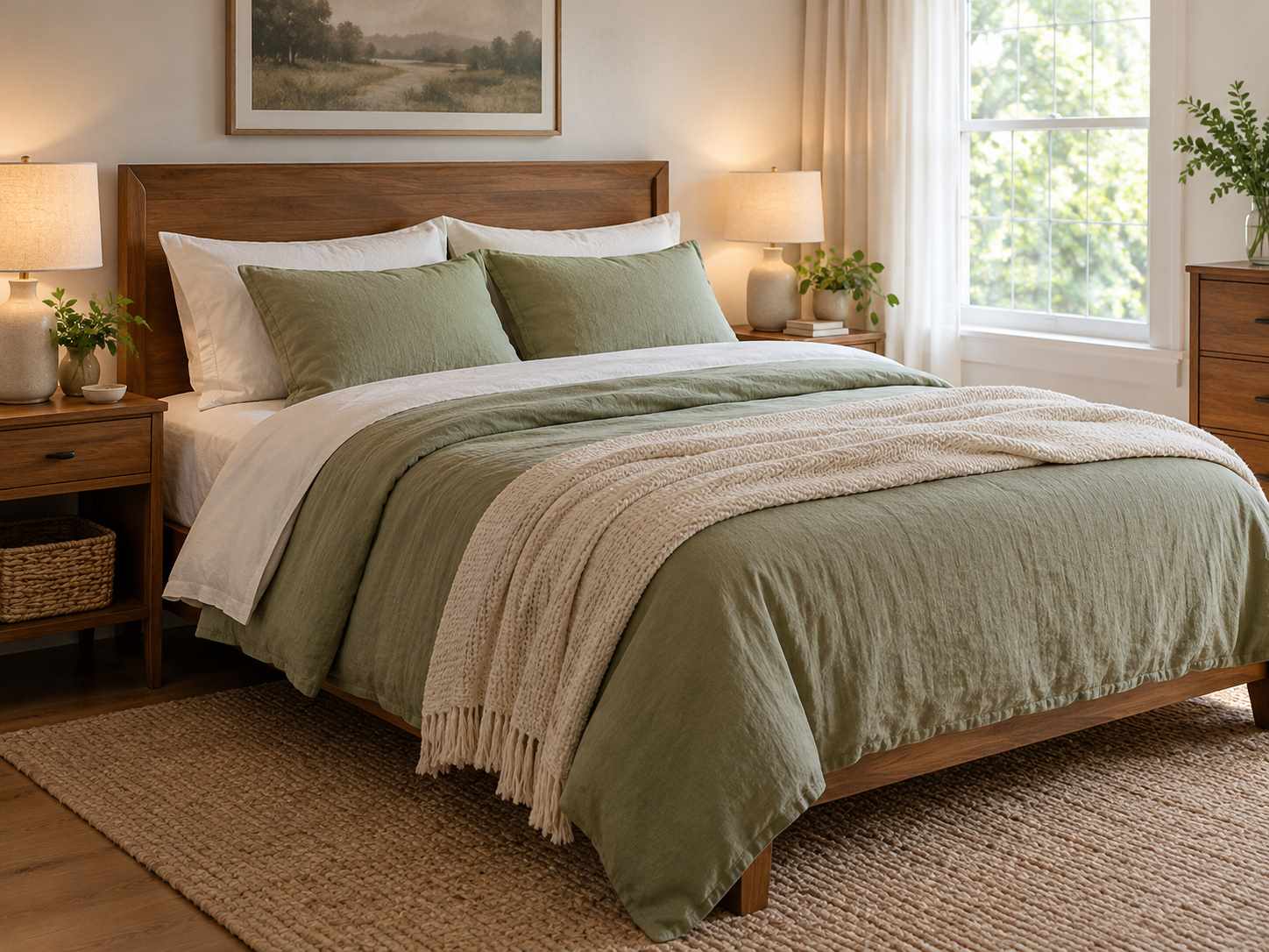 Simplified bedding layers on an existing bed